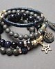 bransoletki z kamieni naturalnych Dark blue and grey vol. 13 /23-02-22/- set 3