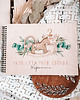 notatniki i albumy CUTE VINTAGE  album prezent dla dziewczynki  baby shower,roczek, chrzest 5