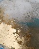 obrazy SUMMER BREEZE Ręcznie malowany obraz ze złotem 70x100 cm 4