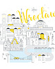 plakaty Wrocław plakat 40x40 cm 1