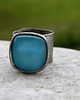 pierścionki srebrne Roman Ancient Ring ;) świetlisty błękit 4