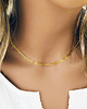 srebrne naszyjniki AMAZONIA- Naszyjnik  z Chryzokoli , choker 6