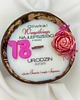 świeczniki i świece Świeca w kokosie na 18 urodziny / Personalizacja 4