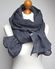 szale damskie Szal lniany damski, lniane szal na jesień, JEANS 1