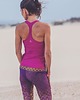 topy damskie Bright Boho Tank Top Pink 2