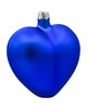 ozdoby choinkowe Bombka choinkowa: Serce matowe: kobaltowe 1