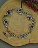 bransoletki wire wrapping Bransoletka regulowana niebieski apatyt wire wrapping 1