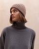 czapki damskie Czapka Chunky Merino&cashmere beż taupe 2