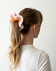gumki do włosów Scrunchie orange pastel 1