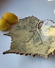dodatki - różne Ceramiczny liść- podstawka pod biżuterię 2