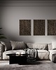 kafle i panele Panel ścienny 3D z drewna dębowego 70x50cm 1