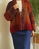 kardigany damskie Kardigan Poema - dzikie wino 6