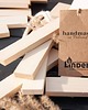 klocki i zabawki drewniane Zestaw 100 szt. klocków Linden w worku 1