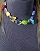 naszyjniki - inne Naszyjnik optymistyczny dla osoby z fantazją Unikalny prezent handmade 4