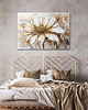 obrazy Obraz na płótnie - 100x70 cm  Kwiat glamour (1-0678) 4
