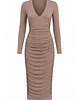 sukienki midi damskie Sukienka cappuccino YY300181 2
