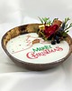 świeczniki i świece Świeca w kokosie Merry Christmas / Święta prezent 1