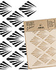 tapety i naklejki ścienne Szablon malarski scrapbooking // PALMA ART DECO 1
