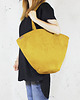 torby na ramię Shelly bag torba musztardowa nubuk wodoodporny 3