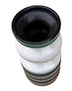 wazony Kolorowy ceramiczny wazon Strehla Keramik, Niemcy lata 60. 5