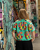 t-shirt damskie Disco - wygodna i wyrazista koszulka oversize 3