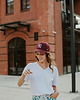 t-shirt damskie T-shirt Nevada z lnem 1