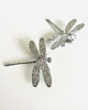 meble - gałki Uchwyt meblowy DRAGONFLY SILVER 1