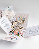 kartki scrapbooking 20 rocznica ślubu, porcelanowe gody, exploding box, kartka 3d 2