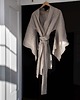 bluzki kimonowe damskie Lniane kimono maxi 100% LEN 2