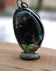 kolczyki wire wrapping Mar Tirreno  -  kolczyki 3