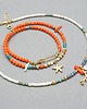 chokery Sea collection - Koral orange /choker/ 28.05.25 6
