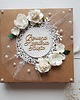 kartki scrapbooking Kartka w pudełku na Komunię 2