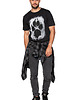 t-shirty męskie T-shirt męski UNDERWORLD Animal footprint 1