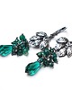 kolczyki wire wrapping Zielone pnącze  vol. 8 - kolczyki 1