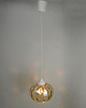 lampy wiszące Modernistyczna lampa wisząca, Polska, lata 70. 3