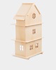 zabawki - inne Drewniany domek dla lalek- Vintage Flower 2