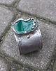 bransoletki wire wrapping Zielona łąka  - bransoletka regulowana 2