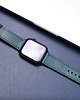 akcesoria - inne Pasek do zegarka Apple Watch  z włoskiej skóry Buttero zieleń butelkowa 3