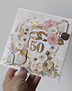 kartki scrapbooking 50 rocznica ślubu, złote gody, kartka 3d 3