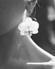 kolczyki z żywicy Kolczyki z kwiatem orchidei 9
