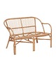 ławki Ławka Sofa Rattanowa z Poduszką Gabi 77 cm 1