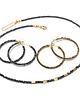 chokery Choker  (Hematyt graphite)  - szlachetna kolekcja 4