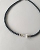 chokery Naszyjnik choker ROOTS czarny turmalin, kryształ górski, jaspis dalmatyński 4