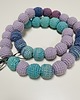 korale Korale szydełkowe naszyjnik boho handmade bawełna 3