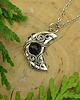 wisiory Wisiorek księżyc fioletowy ametyst wire wrapping 1