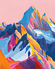 plakaty Plakat -mont blanc 1