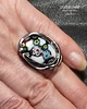pierścionki - różne Pierścionek ze szkłem millefiori oryginalny wzór znakomity PREZENT handmade 1