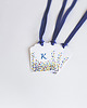akcesoria dziecięce - różne Etykietki personalizowane kolorowe konfetti 2