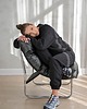 spodnie dresowe damskie Spodnie DONNA black 2