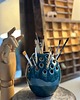 akcesoria różne Pojemnik na pędzle, ceramiczny ręcznie wykonany, ikebana 1
